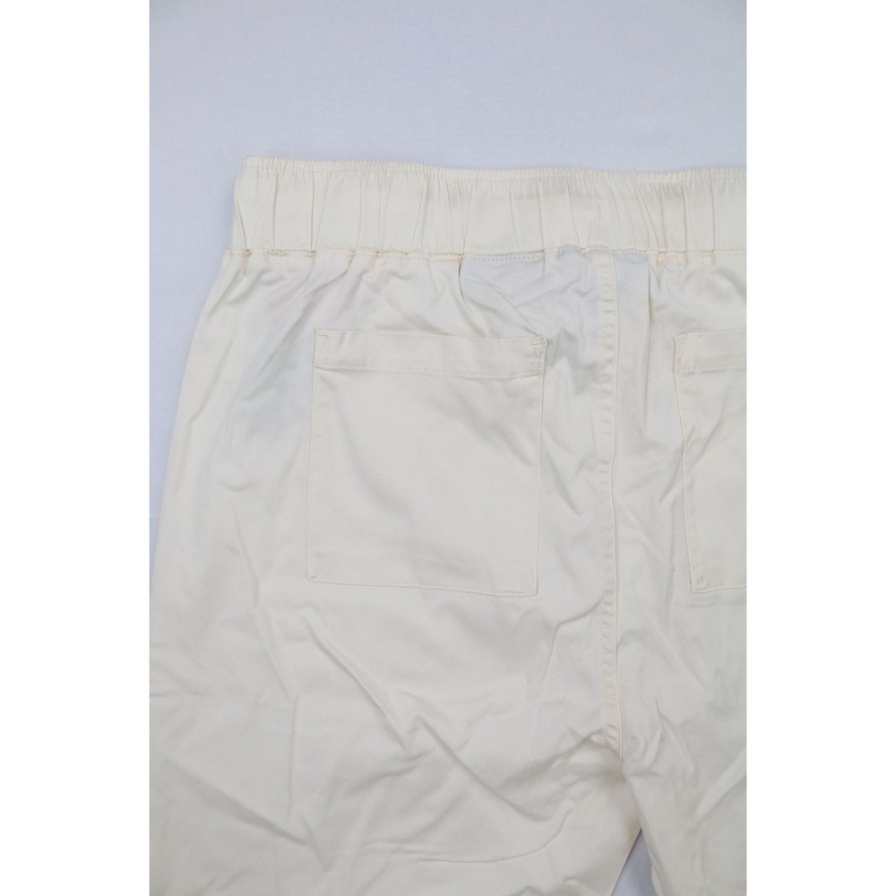 Buffalo David Bitton Women's Soft Tencel Pull-On Jogger Cream Sz M Drawstring - Picture 12 of 15